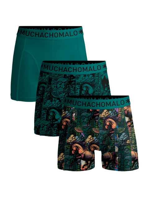 Muchachomalo Boxershorts 3-Pack Totemhorse 1010-01