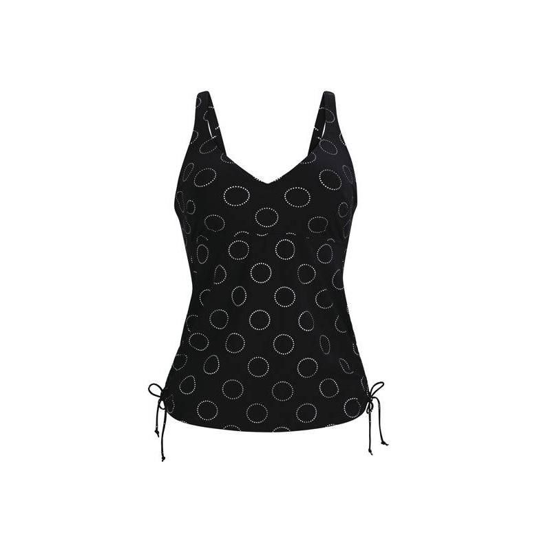 Anita Rosa Faia Tankini Top Silver Pearls Malaika