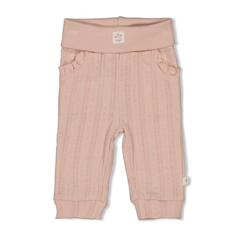 Feetje Broek Pointelle Rib Delicate Flower