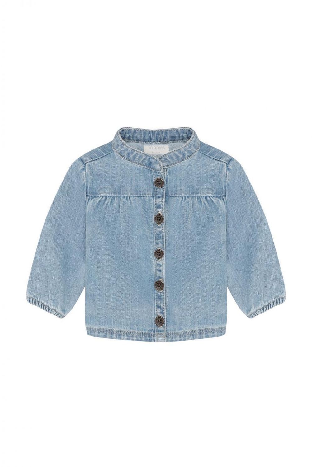 Noppies Blouse Light Blue Denim