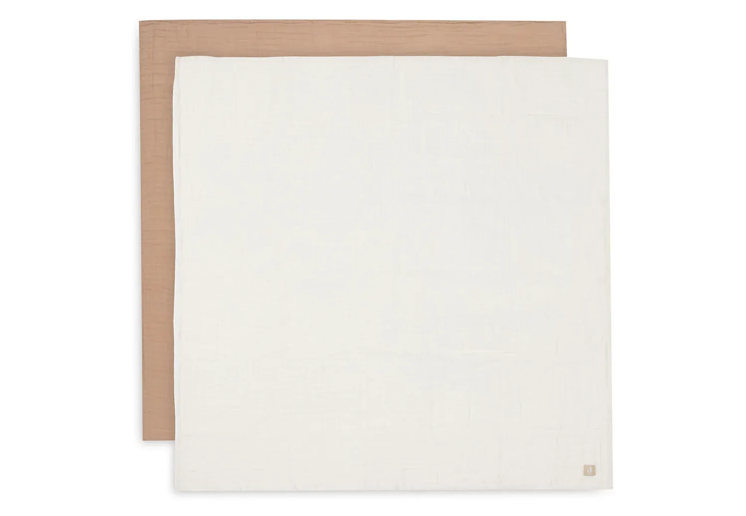 Jollein Hydrofiele Doek Large Basic 2-Pack 115x115 cm