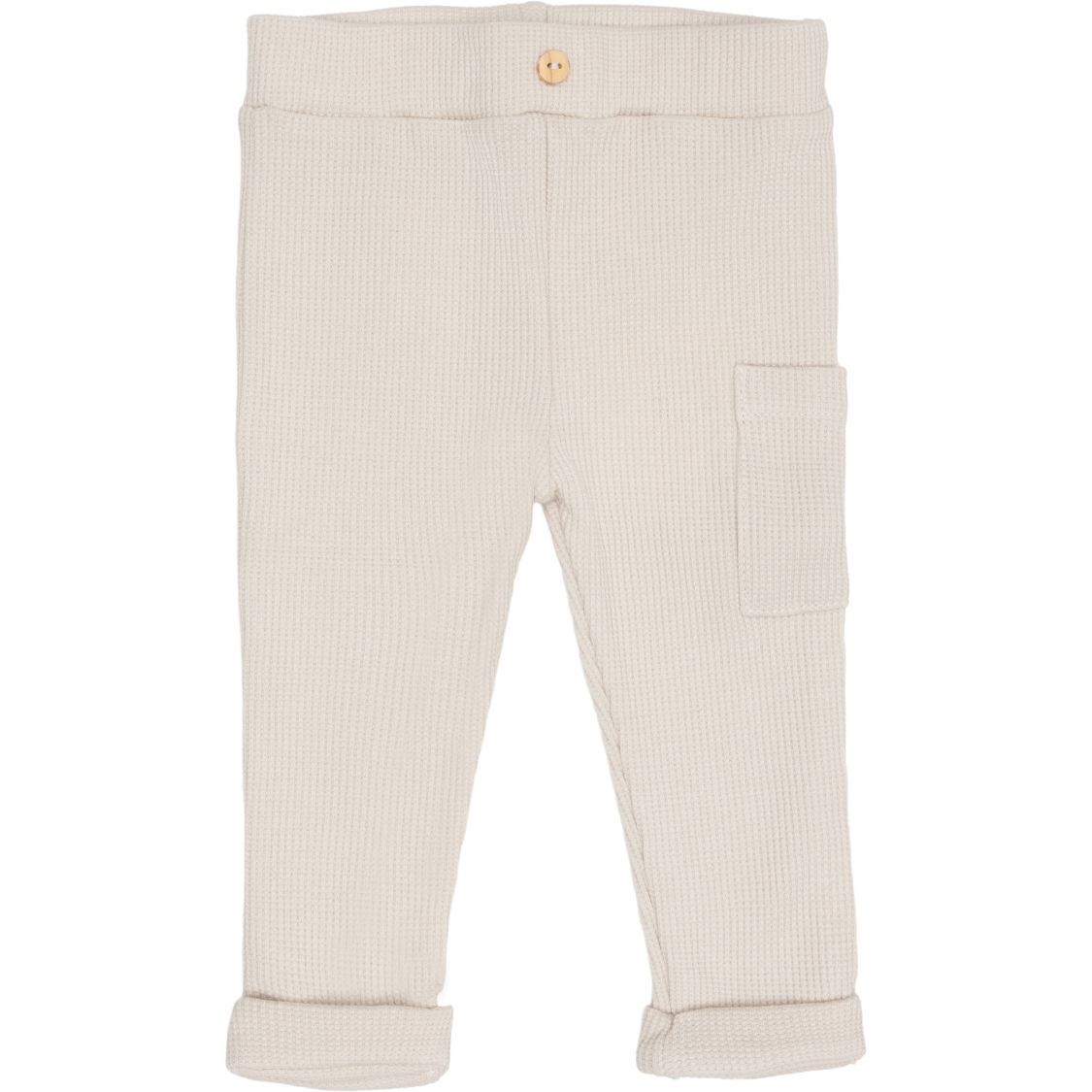 Klein Baby Broek Pocket Waffle Beige/Sand