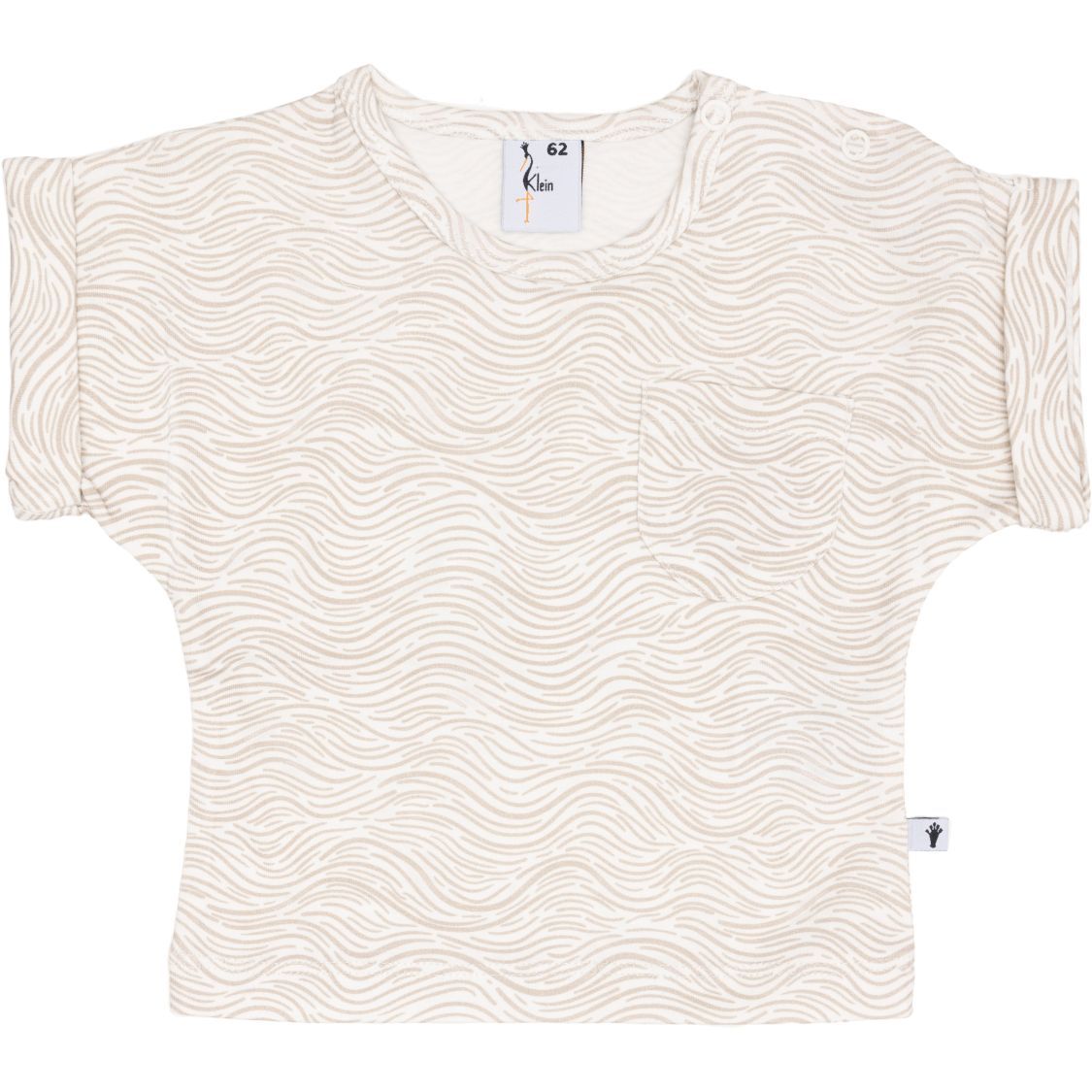 Klein Baby T-Shirt Pocket Waves