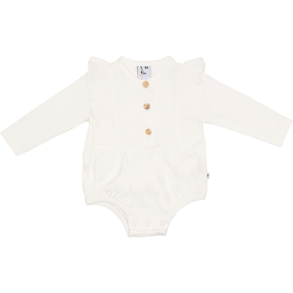 Klein Baby Body Ruffle Off White