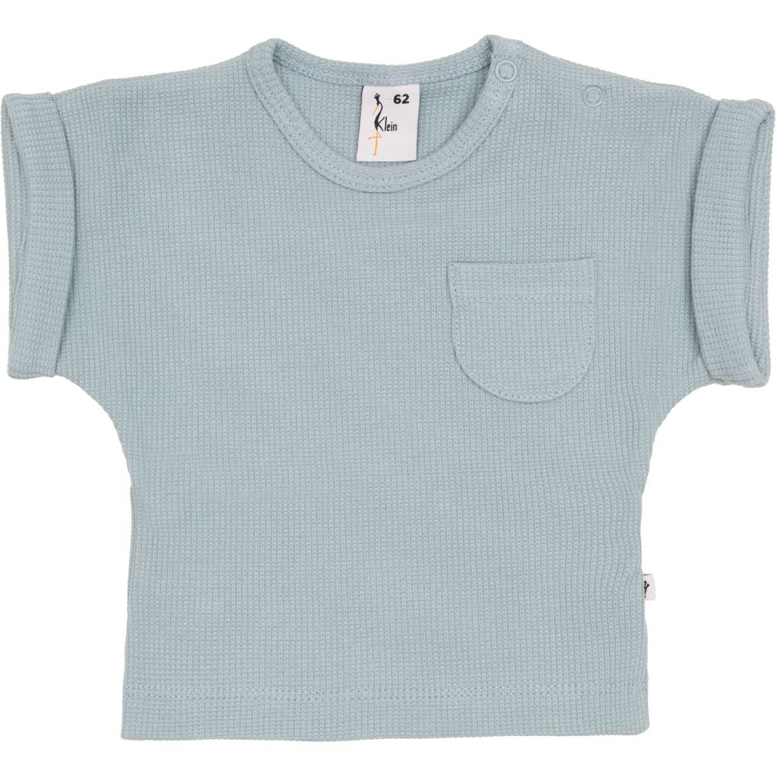 Klein Baby T-Shirt Oversized Waffle Blue