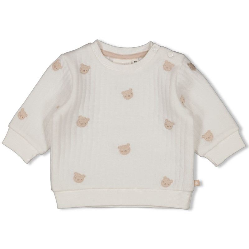 Feetje Sweater Embroidery Honey Bear