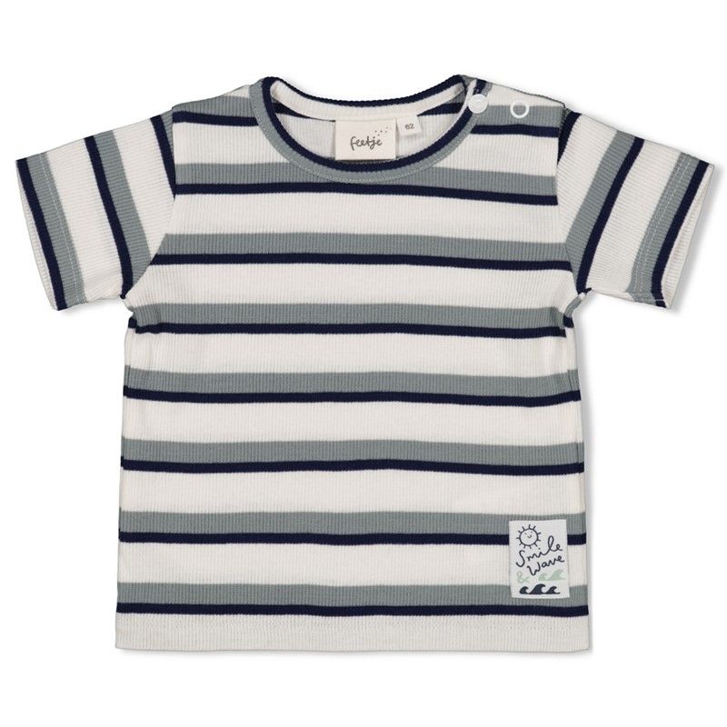 Feetje T-Shirt Rib Met Streep Summer Denims
