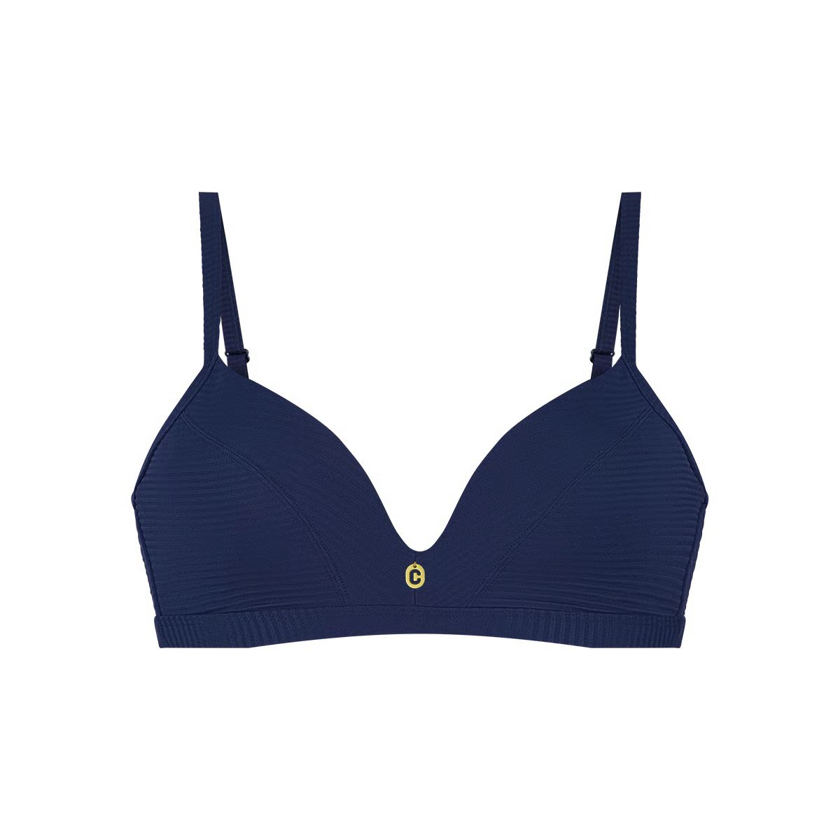 Ten Cate Bikini Top Triangle Ink Blue