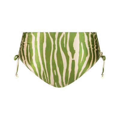 Ten Cate Beach Bikini Slip Midi Zebra Green
