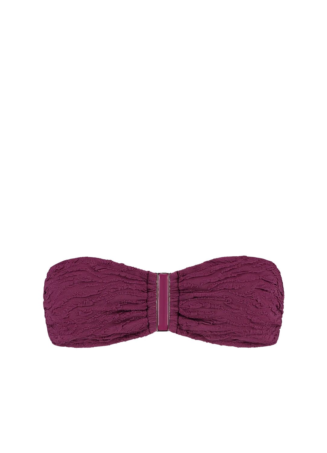 Beachlife Bikinitop Bandeau Bright Plum