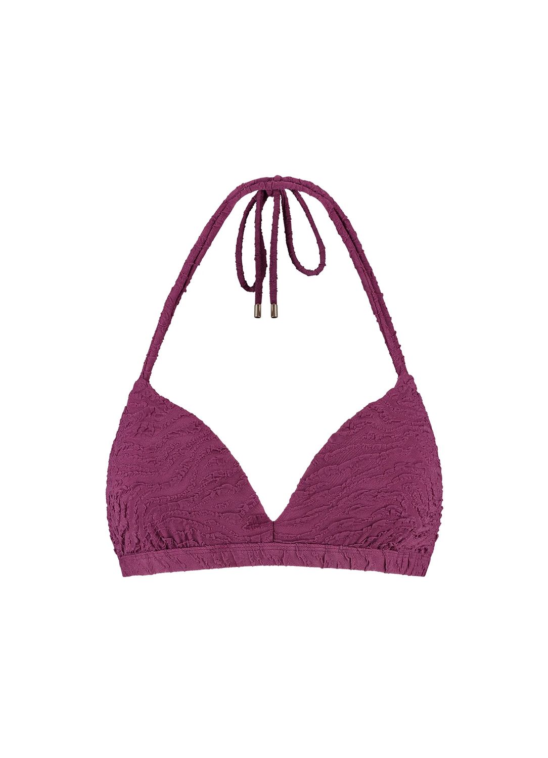 Beachlife Bikinitop Halter Bright Plum