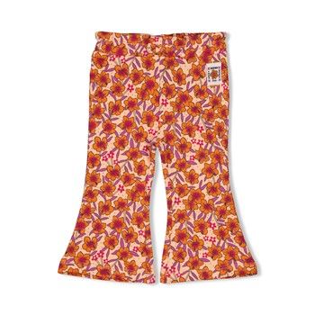 Feetje Flare Broek Love Peace Aloha