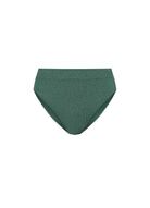 Beachlife Bikini Broekje High Waist Green Glitter