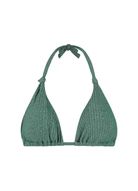 Beachlife Triangel Bikinitop Green Glitter