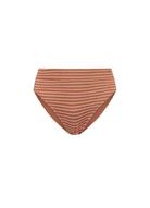 Beachlife Bikini Broekje High Waist Caramel Stripe