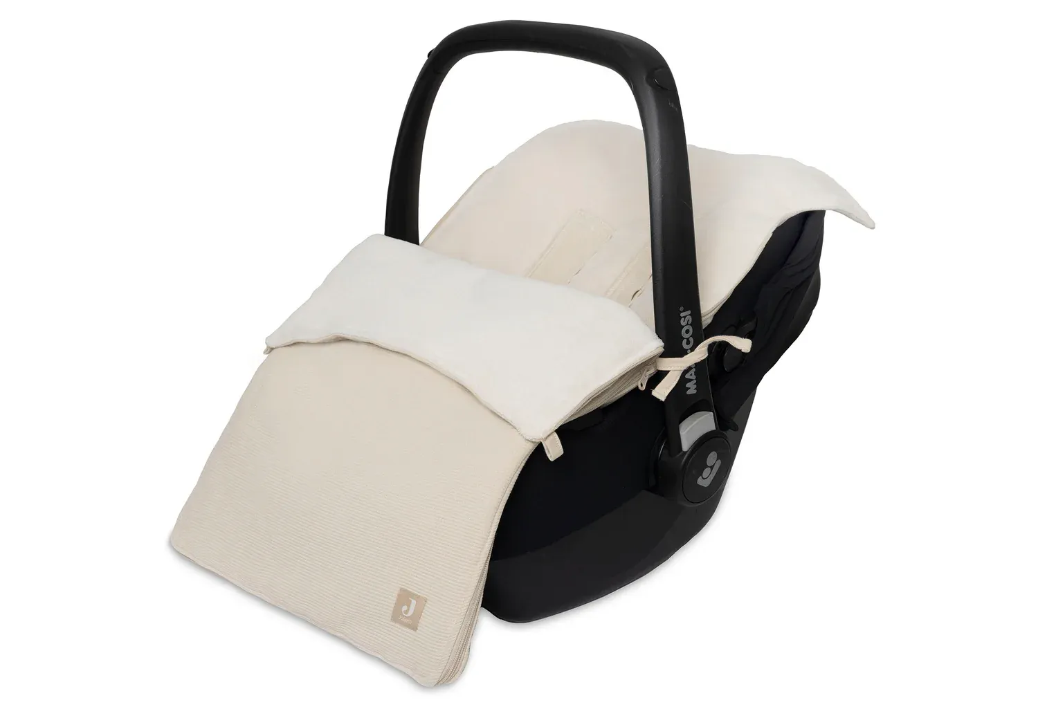 Jollein Voetenzak Groep 0+ 3/5 Punts Gordel Little Waffle