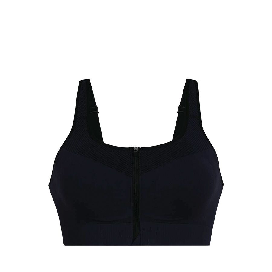 Anita Active Sport Top Easymove Zip Carbon Grey