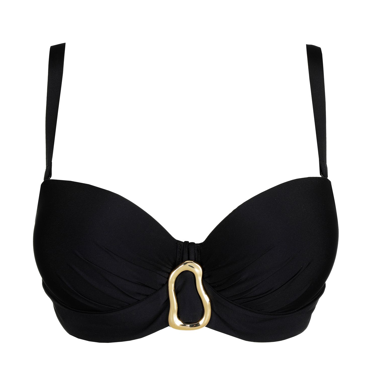 PrimaDonna Swim Strapless Bikini Top Uvita Zwart