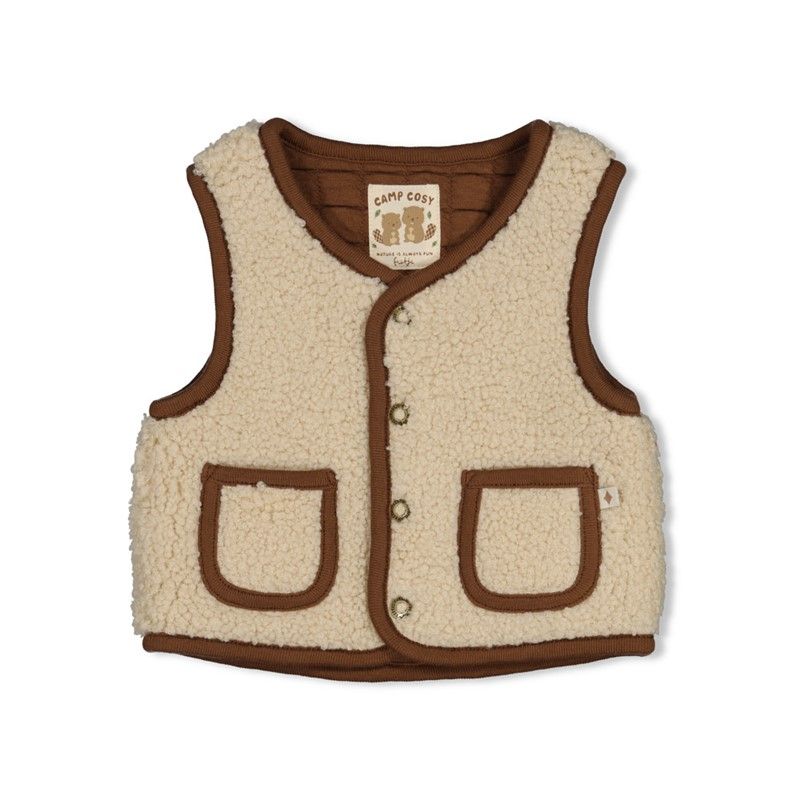 Feetje Omkeerbaar Teddy Gilet Tiny Timber Tales