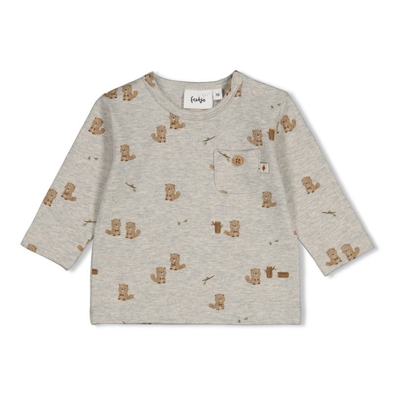 Feetje Longsleeve AOP Tiny Timber Tales