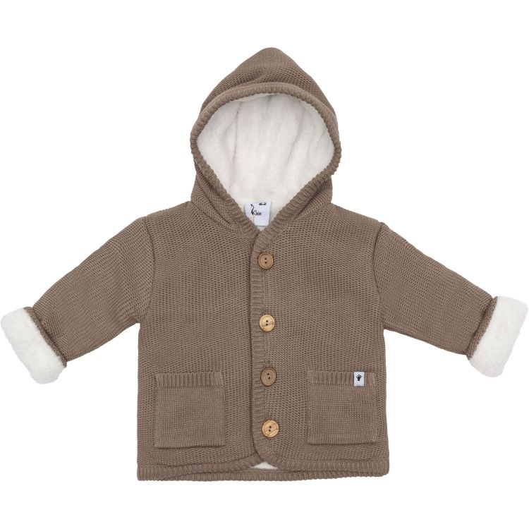 Klein Baby Jacket Knitted Brown