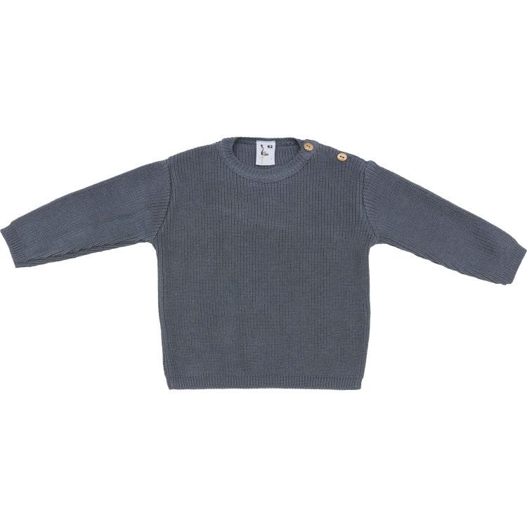 Klein Baby Sweater Knitted Blue-Grey