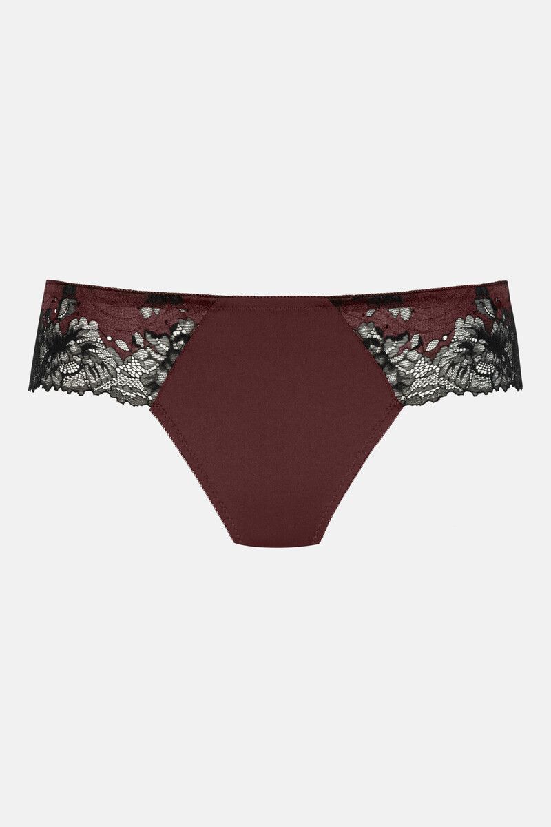 Mey String Luxurious Hot Maroon