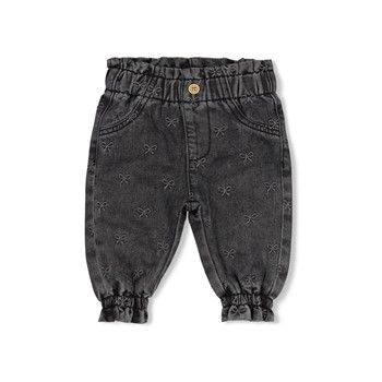 Feetje Broek Denim Met Borduursels Winter Denims