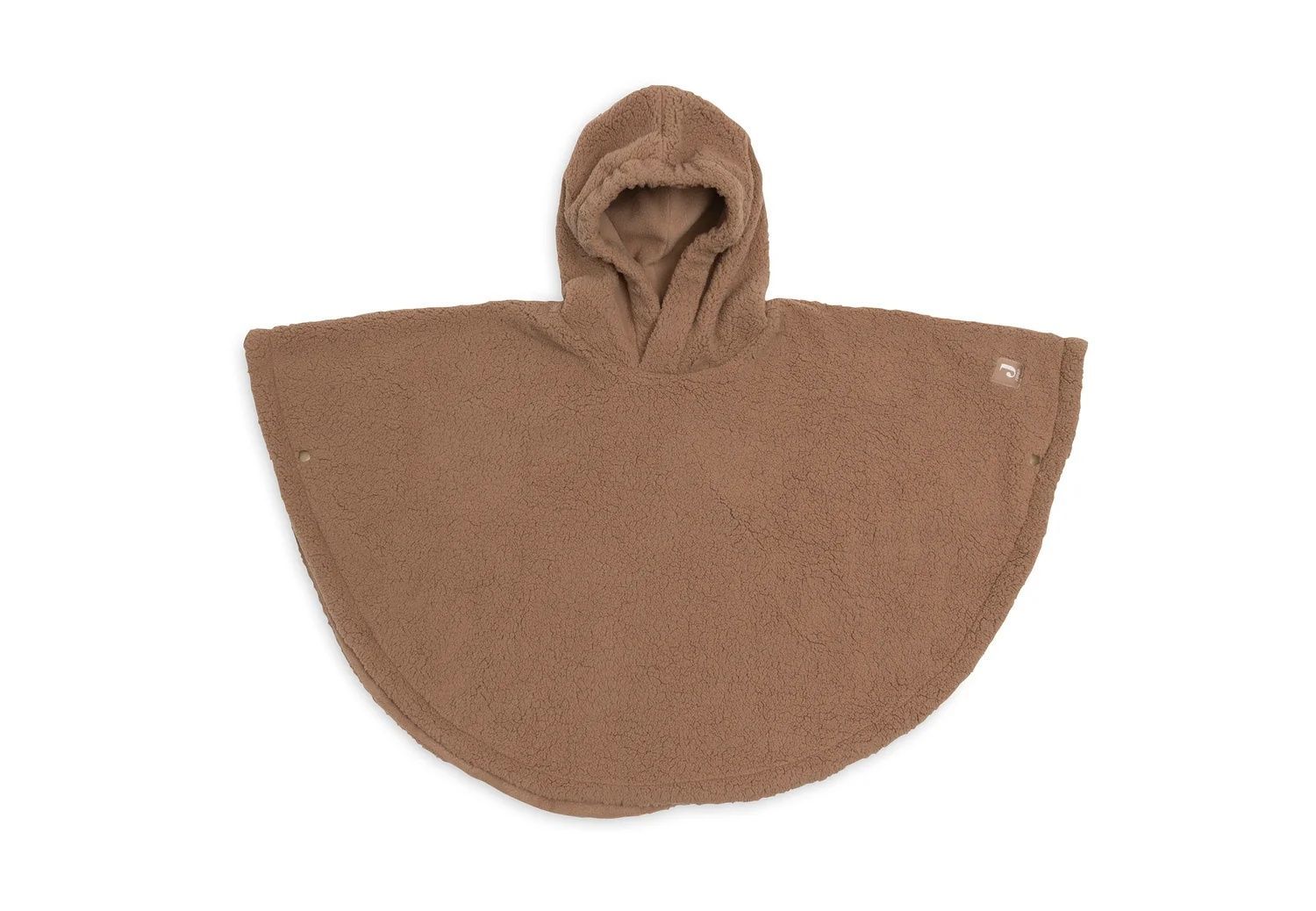 Jollein Cosy Poncho Teddy Fleece Dark Hazel