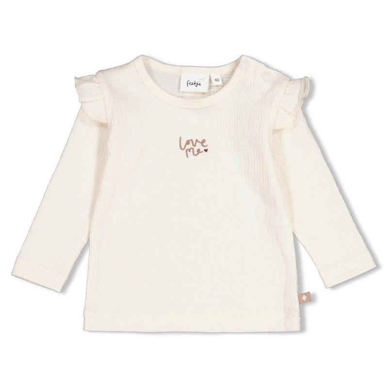 Feetje Longsleeve My Little Love Offwhite