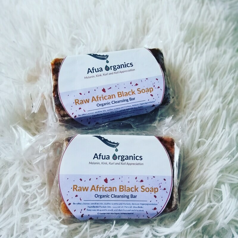 100g African Black Soap Bar