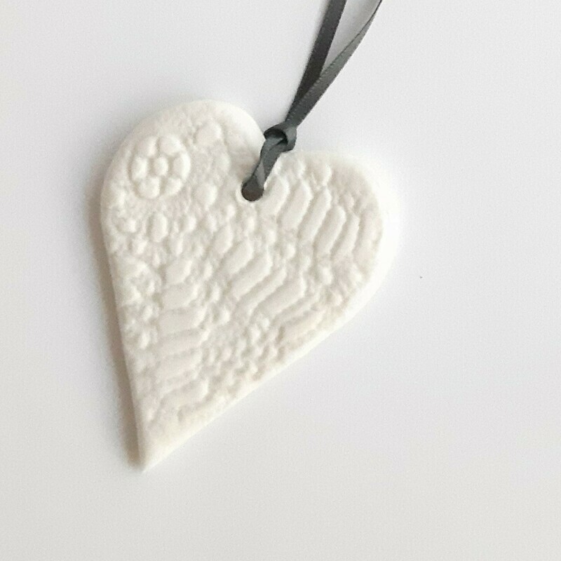 Porcelain Heart decoration