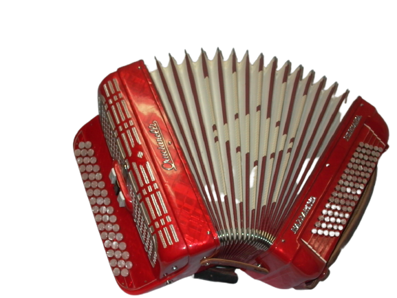 Accordéon Cruccianelli Modèle Mazzareno couleur rouge