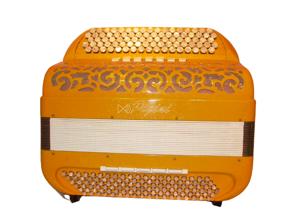 Accordéon Pigini 117 basses Jaune
