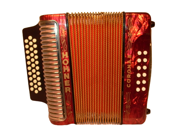 Accordéon Diatonique Hohner Corona  II rouge Occasion