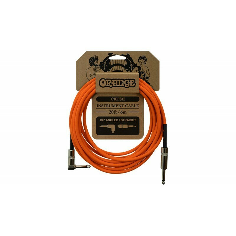 Câble Crush instrument  Marque  Orange  6 m CBL37-6MCD