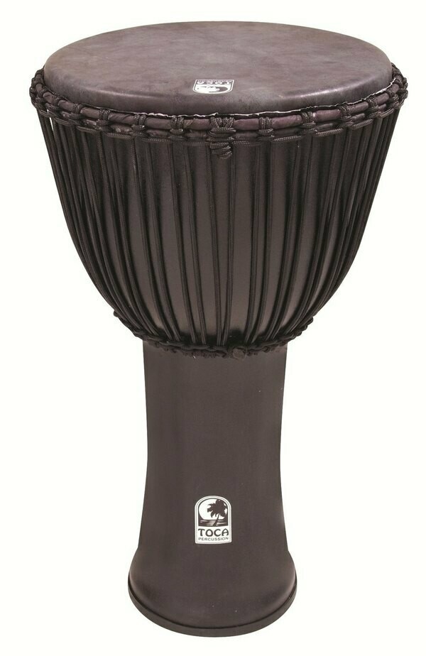 Toca Djembe Freestyle accord par corde
Black Mamba avec housse SFDJ-14BMB