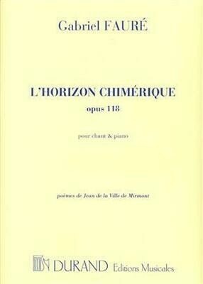 Horizon Chimerique Op 118 Cht-Piano (Mezzo)