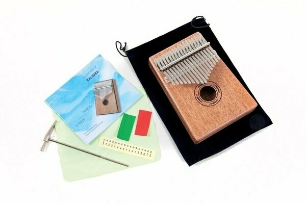 PURE GEWA Kalimba MAHAGONY avec housse