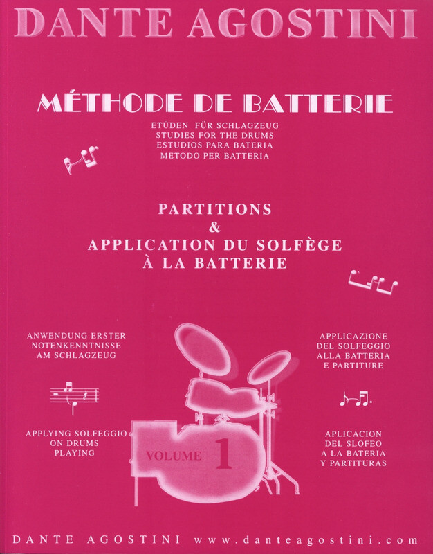 Méthode de Batterie - Volume 1 Dante Agostini