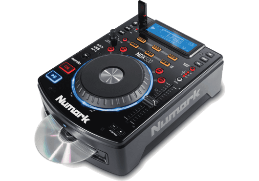 Contrôleur DJ  NUMARK - DNU NDX500
A plat professionnel-MIDI-USB-MP3