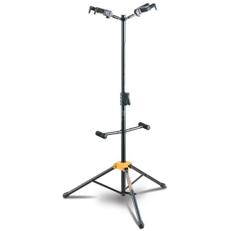 Stand HERCULES Pied pour 2 guitares AGS Auto Grab System