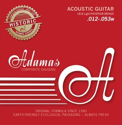Adamas Corde Guitare acoustique Phosphor Bronze Réédition historique