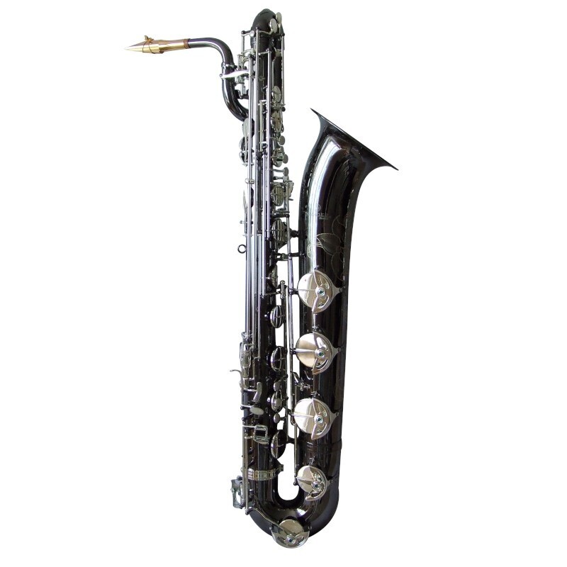 SAXOPHONE BARYTON BRANCHER  BLACK-SILVER - BBS
