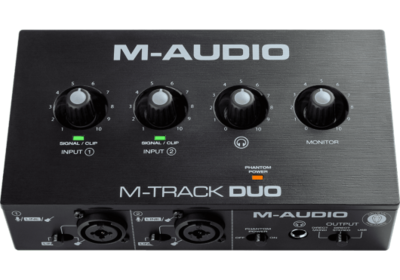 M-AUDIO - RMD MTRACK-DUO
2 canaux, 2 entrées combo XLR/jack