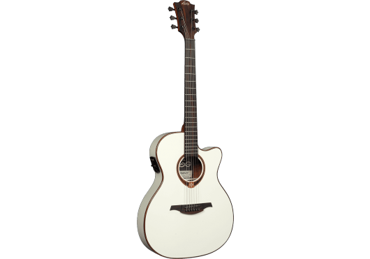 GUITARE Folk électro acoustique LAG TRAMONTANE 118 Ivoire