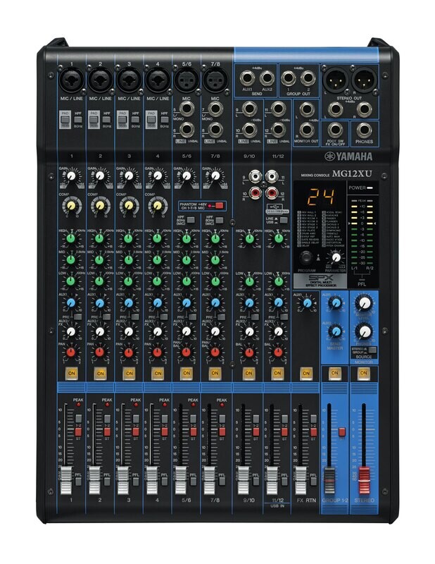 Table de mixage YAMAHA MG12XU