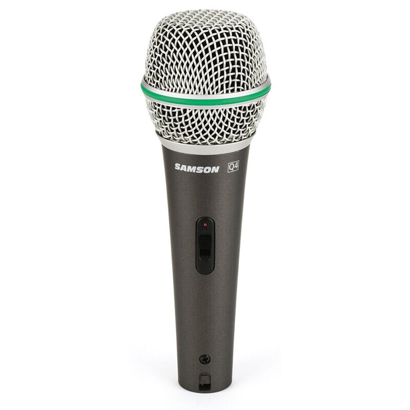 Q4 CL - MICROPHONE DYNAMIQUE SUPERCARDIOÏDE - EN BLISTER