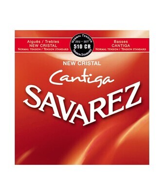 SAVAREZ Jeu de cordes classiques New Cristal Cantiga Tension normale