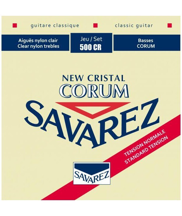 Savarez Jeu de cordes classiques New Cristal Corum Tension normale